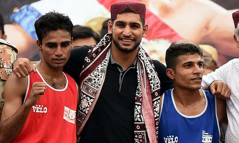 You are currently viewing Boxer Amir Khan to visit Lyari today