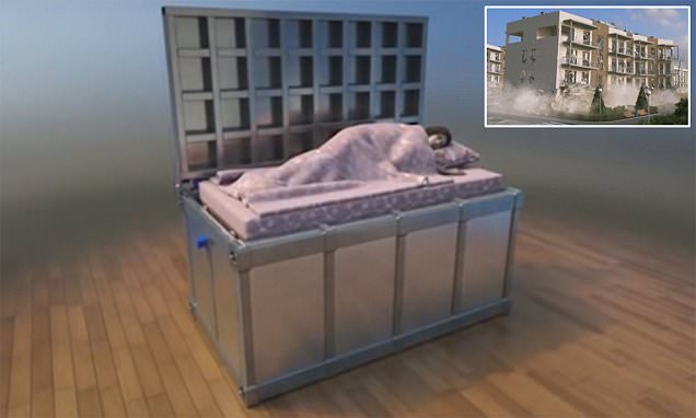Read more about the article Technology Review: This earthquake-proof bed is the stuff of nightmares.