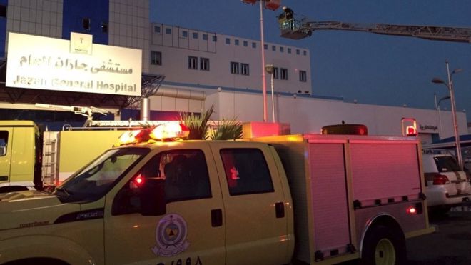 Read more about the article 25 killed, 107 injured in Saudi hospital fire