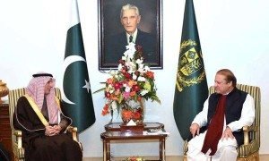 Read more about the article Saudi foreign minister meets Pak PM and COAS as rift with Iran deepens