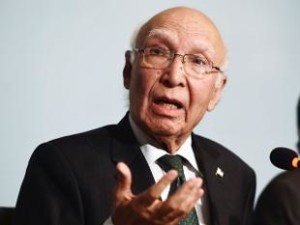 Read more about the article Obama’s statement on Pakistan only his predictions, not ground reality: Aziz