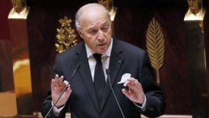 Read more about the article French FM Fabius quits, lashes out at US, Russia