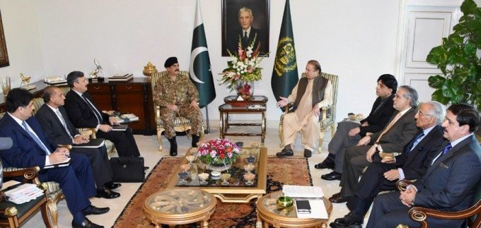 You are currently viewing PM chairs high-level meeting, reviews security situation