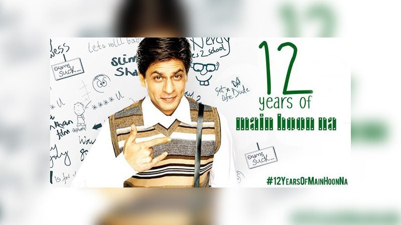 You are currently viewing SRK’s fans celebrating ‘#12YearsofMainHoonNa’