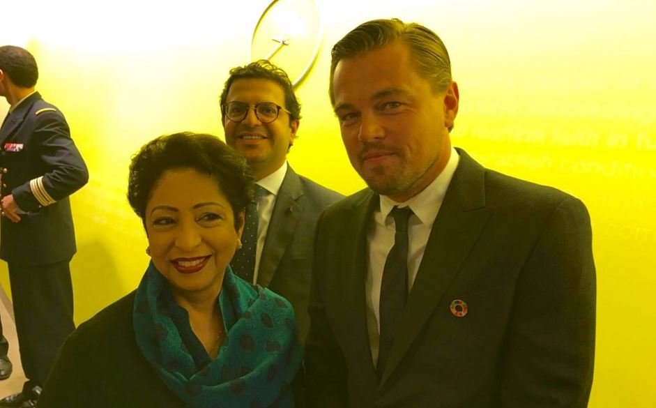 Read more about the article Maleeha Lodhi invites Hollywood star Leonardo DiCaprio to visit Pakistan