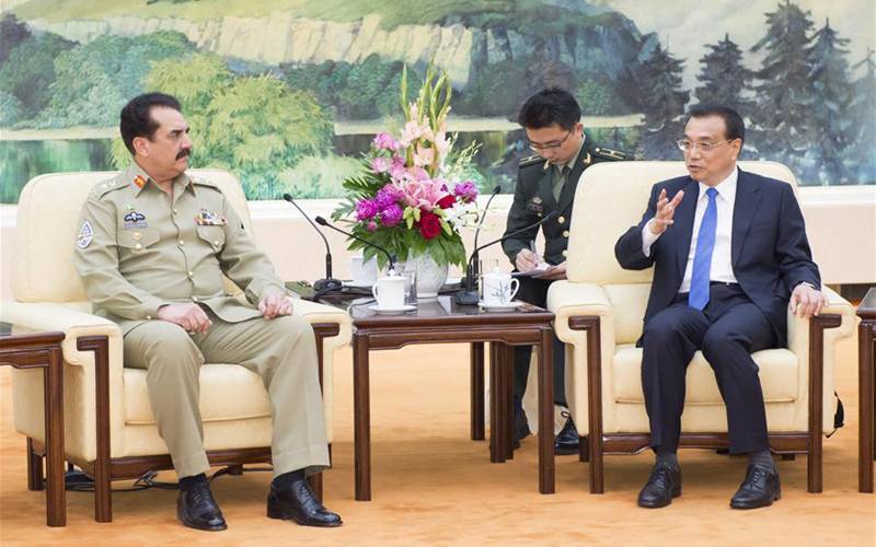 Read more about the article COAS, Chinese Premier discuss CPEC, military relations