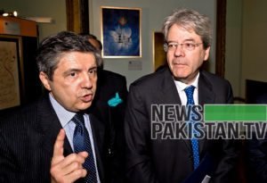 Read more about the article Italian FM inaugurates exhibition of Pakistani Calligraphy in Rome