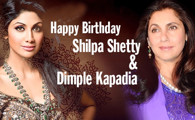 Read more about the article Dimple Kapadia and Shilpa Shetty have birthdays today