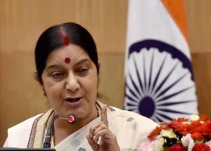 Read more about the article Pakistan cannot take Kashmir issue to ICJ: Sushma Swaraj