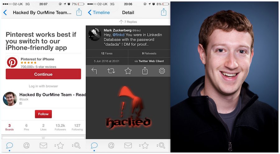 Read more about the article Wait, what…??? Facebook founder’s account ‘hacked’???