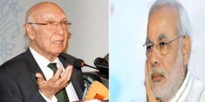 Read more about the article Sartaj Aziz terms Modi’s presence ‘unlucky for Pak-India ties