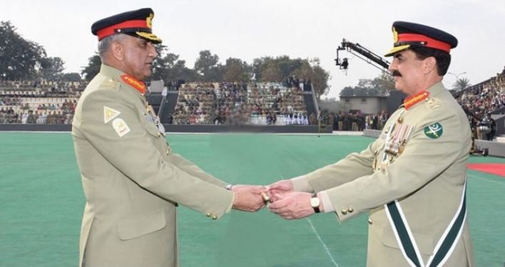 You are currently viewing ‘I will always be a soldier and protector of the homeland,’ says General Raheel Sharif after handing over baton to General Bajwa