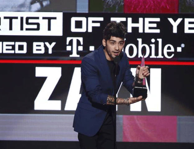 Read more about the article Zayn Malik judged the best new artist: American Music Awards!