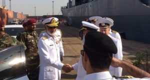 Read more about the article Navy chief visits Russian, Turkish, Indonesian warships, says PN looking forward to hold more military exercises