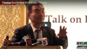 Read more about the article (VIDEOS AND TEXT) A talk by Chinese Economist Professor Justin Yifu Lin from Peking University