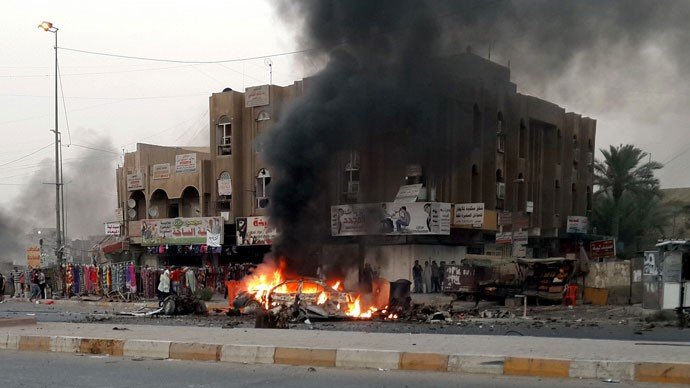 Read more about the article Central Baghdad car blasts kill 16