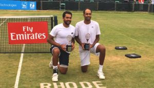 Read more about the article Pak-US (Aisam-Ram) pair won the ATP Hall of Fame Tennis Championship!