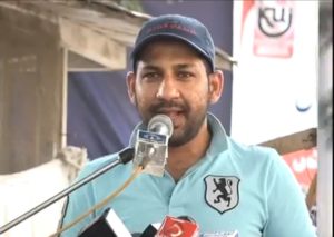 Read more about the article Champions Trophy victory will open doors for int’l cricket to return to Pak: Sarfraz Ahmed