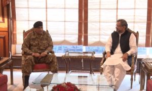 Read more about the article PM meets COAS, lauds army’s achievements in fight against terrorism