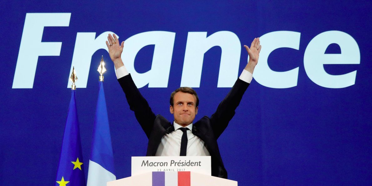 Read more about the article Macron holds advantage in French election