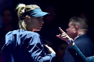 Read more about the article Shoulder pain forces Sharapova out of St. Petersburg