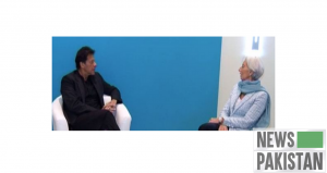 Read more about the article PM Imran Khan meets IMF Chief Christine Lagarde