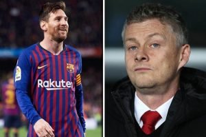 Read more about the article Stopping Messi not mission impossible for Man Utd, says Solskjaer