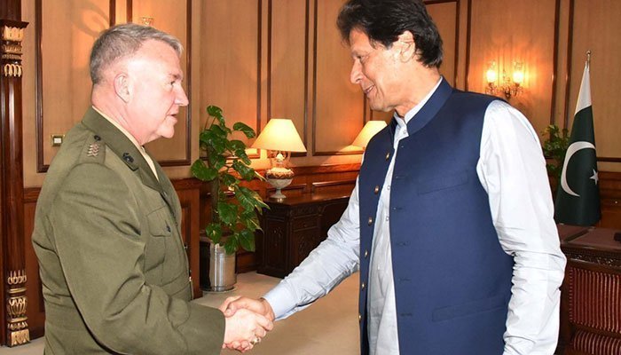 You are currently viewing US CENTCOM chief calls on PM Imran Khan