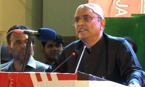 Read more about the article Time has come to send government packing: Asif Zardari