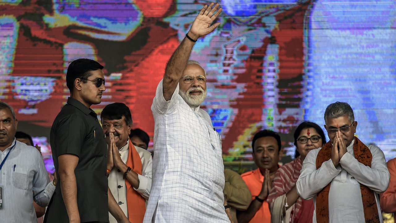 Read more about the article Indian stocks hit record highs following Modi’s victory in polls