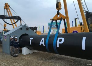 Read more about the article Groundbreaking of Pakistan-section of TAPI gas pipeline in Oct.