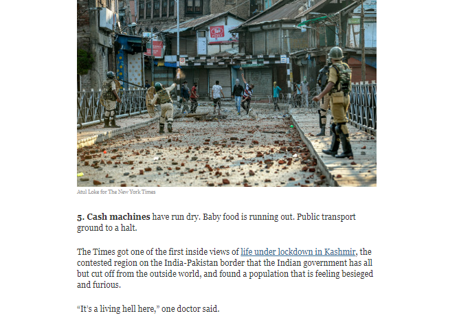 Read more about the article The New York Times terms IoK a ‘Living Hell’!