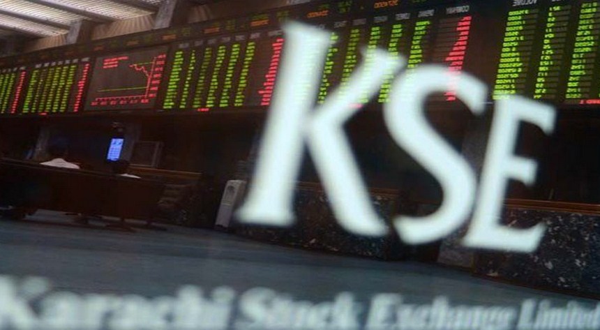 You are currently viewing PSX: KSE-100 index closes in the green due to THE Deal?