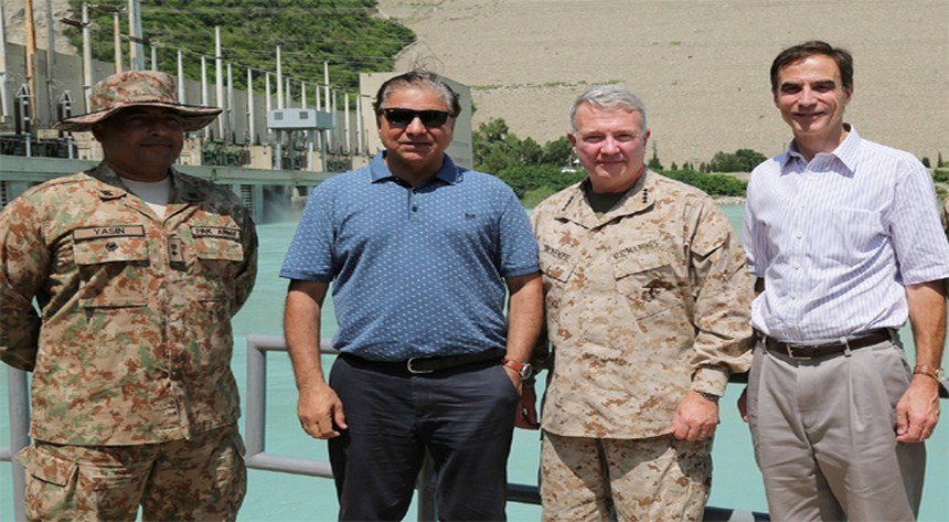 You are currently viewing CentCom Commander visits Tarbela Dam Project