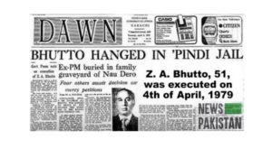 Read more about the article Z.A. Bhutto Was Executed On 4th April, 1979