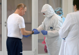 Read more about the article Putin has ‘disinfection tunnel’ to protect him from coronavirus