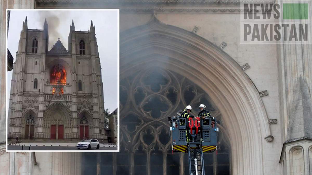 You are currently viewing Man in custody over Nantes cathedral fire
