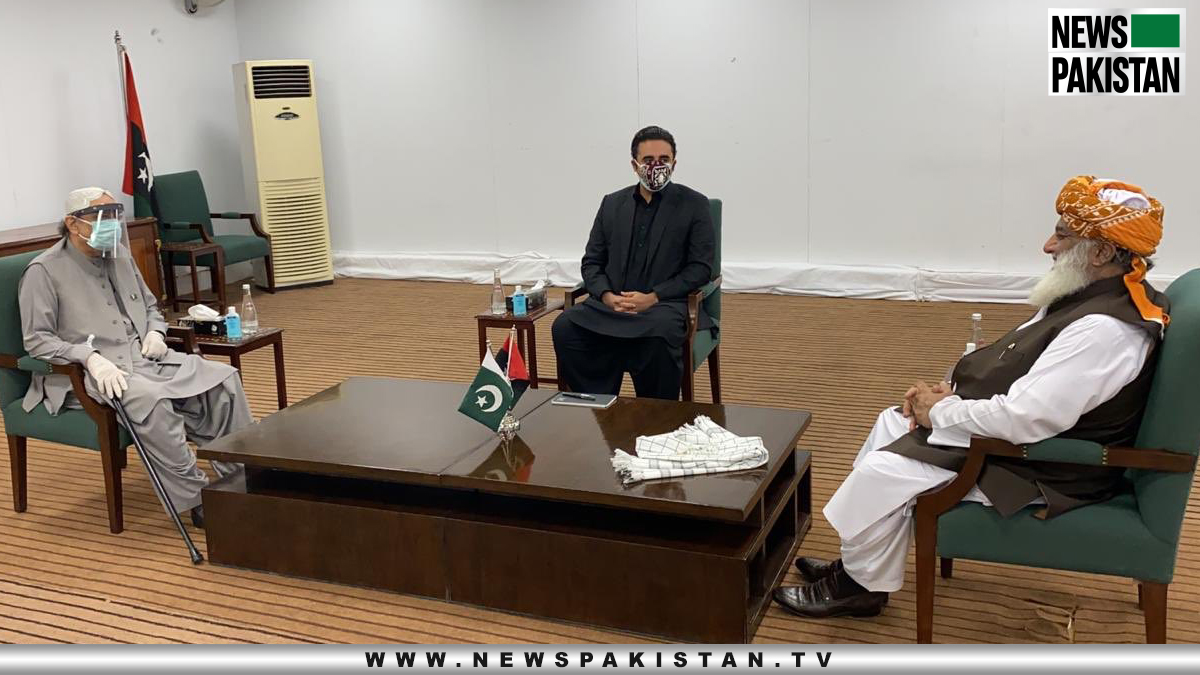 Read more about the article JUI-F Chief Maulana Fazl meets Bilawal, Asif Ali Zardari