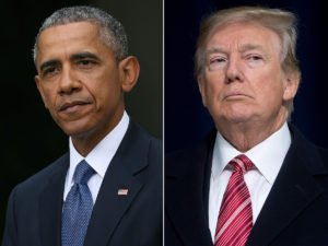 Read more about the article Trump responds to Obama criticism, calling him ‘terrible’ president