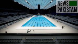Read more about the article Tokyo opens 15,000-seat Olympic aquatics centre