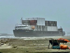 Read more about the article Senate body discusses cargo ship that ran aground on Karachi beach