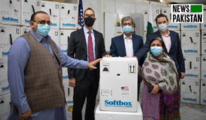 Read more about the article COVID-19: US delivers another 320,580 Pfizer vaccine doses for Sindh (Video and Text)