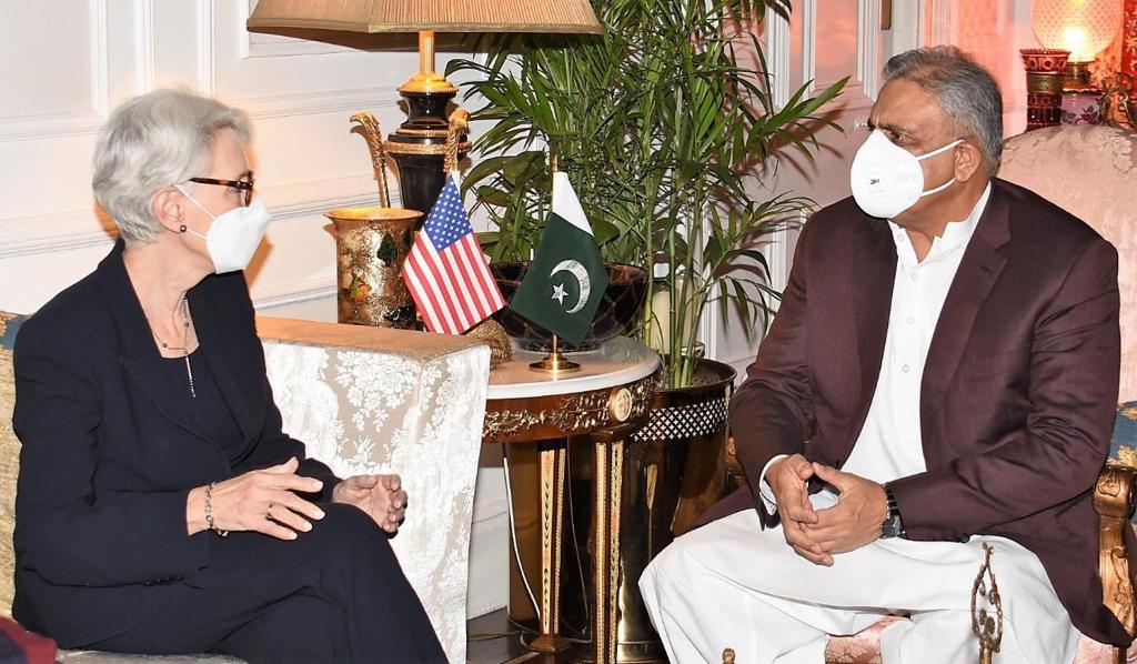 You are currently viewing US Deputy Sec of State Wendy Sherman calls on COAS Gen. Qamar Javed Bajwa