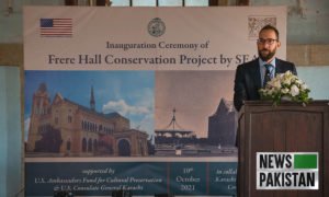 Read more about the article US Consulate Karachi, KMC and SEAS launch Frere Hall Conservation Project