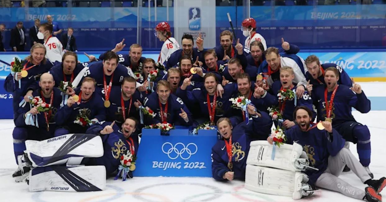Read more about the article Finland wins ice hockey gold