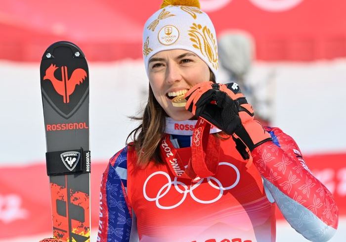 You are currently viewing Vlhova wins Olympic slalom gold 