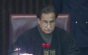 Read more about the article Ayaz Sadiq conducts voting on No-Confidence Motion against PM