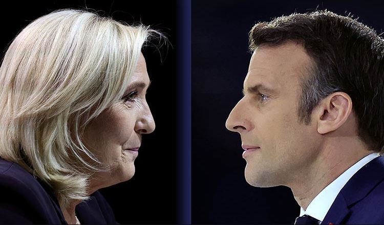 France Macron and Le Pen