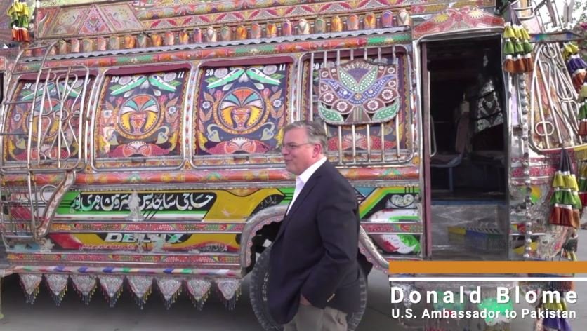 You are currently viewing New US Envoy Blome on Riding in Style