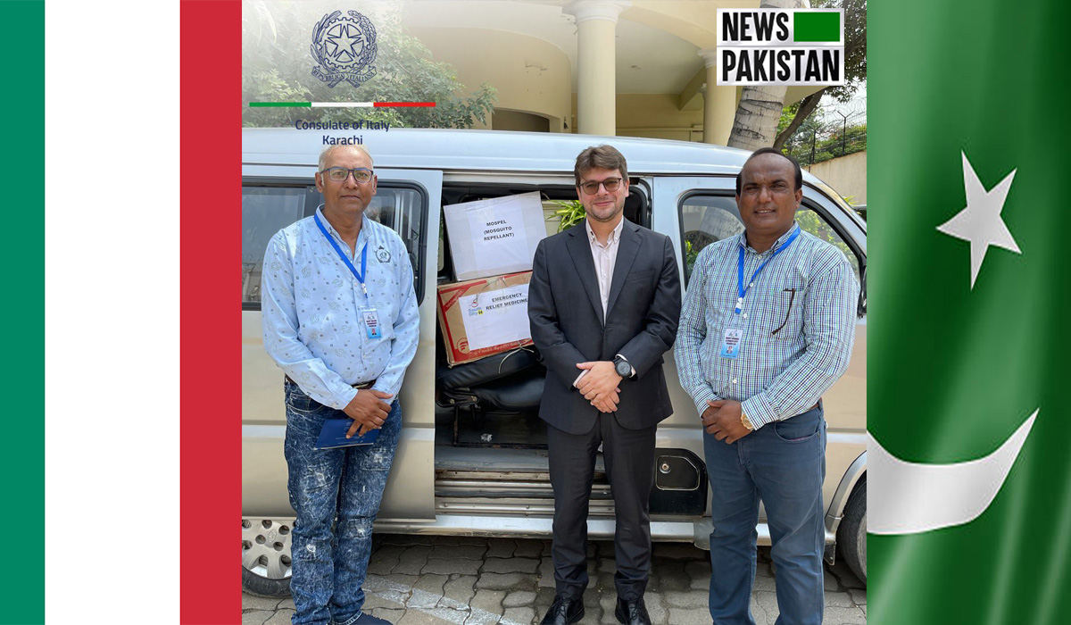 Read more about the article Italian Consulate General in Karachi Supports Flood Hit Pakistanis